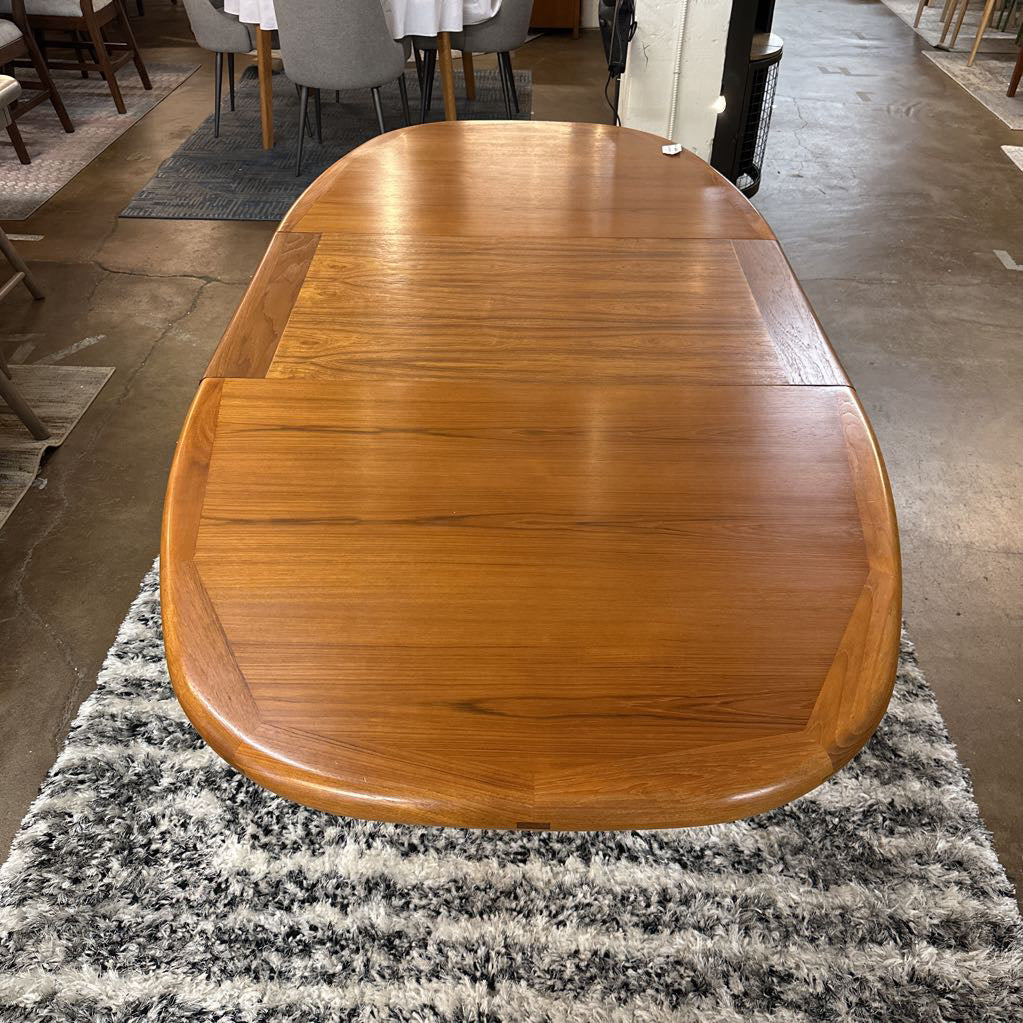 Teak Expanding Table (AS IS)