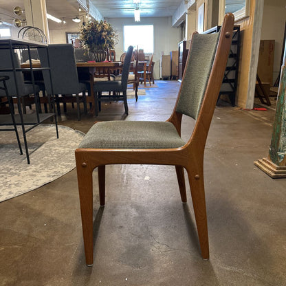 Teak High Back Dining Chair