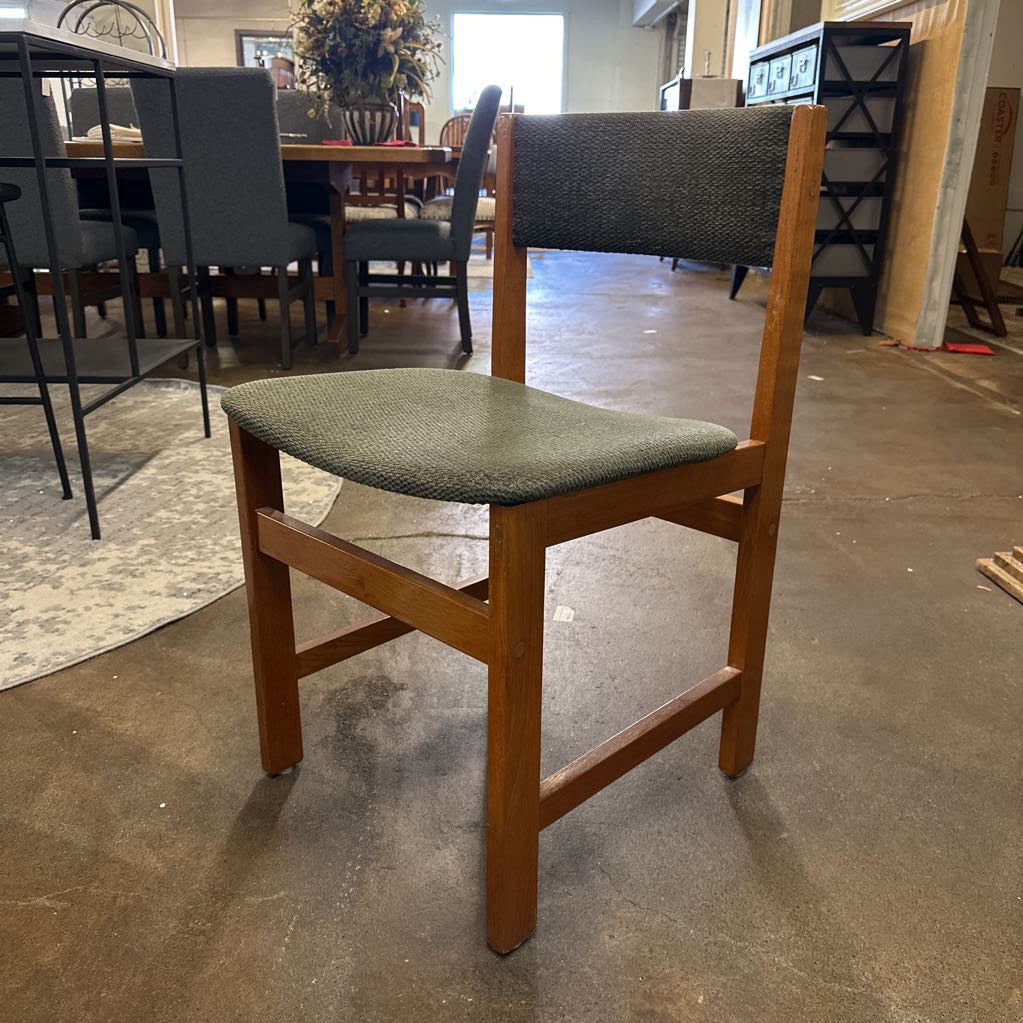 Teak Low Back Dining Chair
