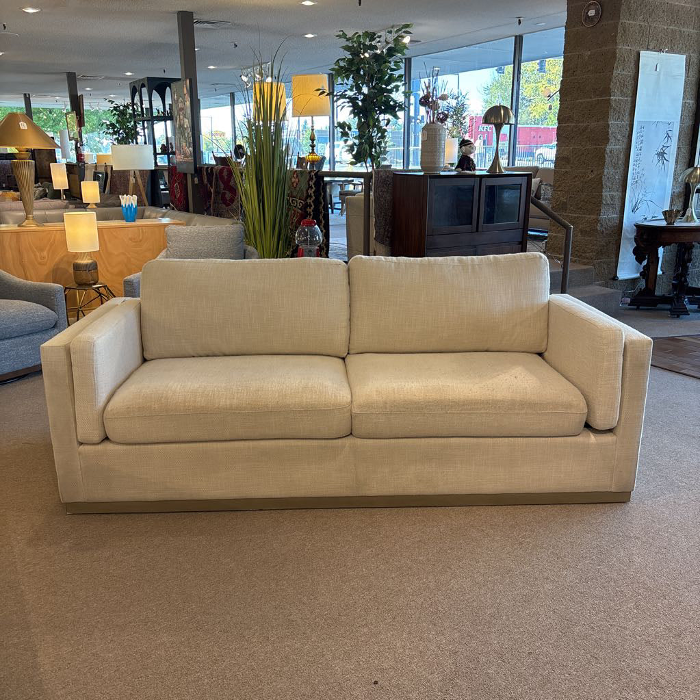 Off-White 2 Seat Sofa