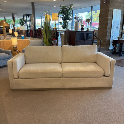 Off-White 2 Seat Sofa