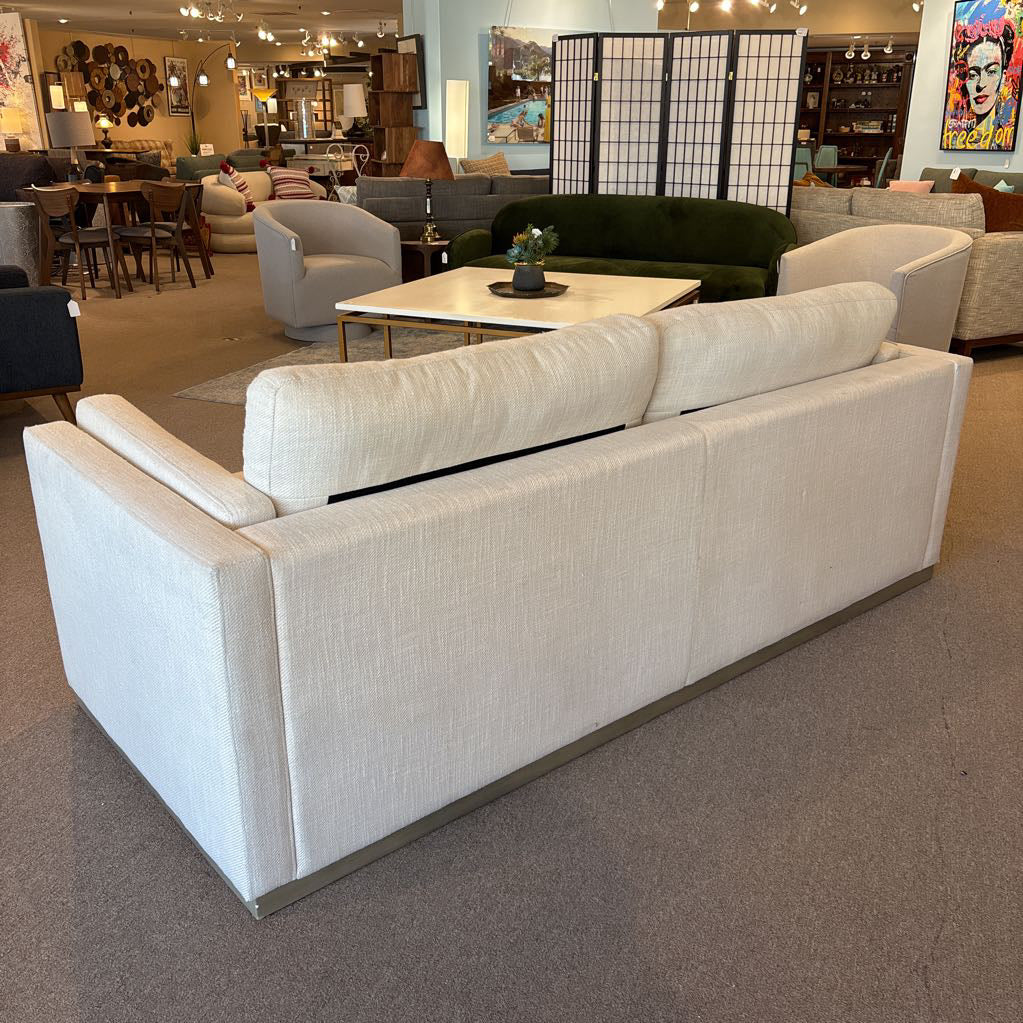 Off-White 2 Seat Sofa