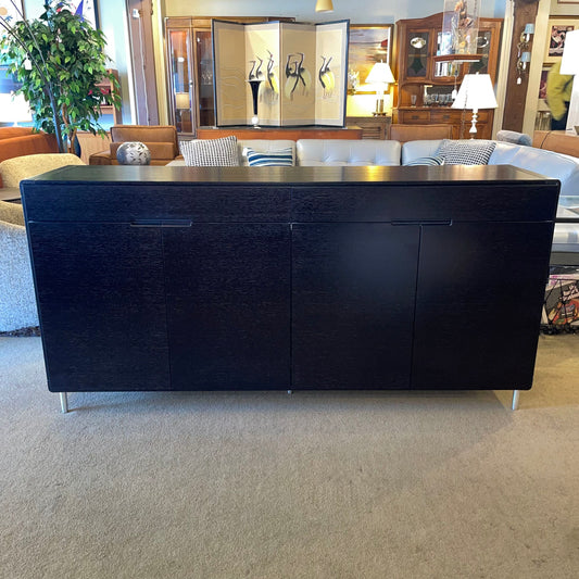 Modern Dark Wood 2 Drawer 4 Door Buffet C SIDEBOARDS