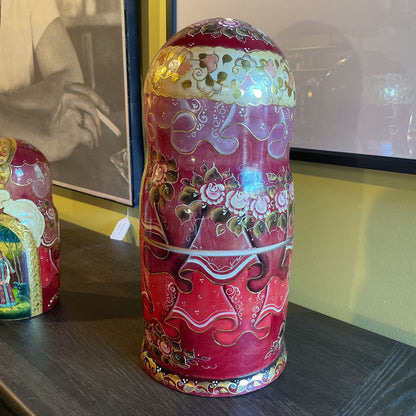 VERY RARE 28 pc Russian Matryoshka Nesting Dolls UNIQUE FINDS
