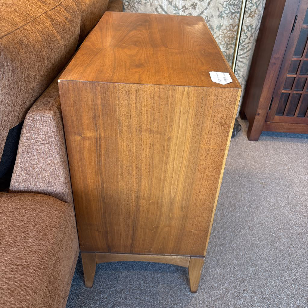 Mid-Century Walnut Vinyl Record Cabinet C CABINETS