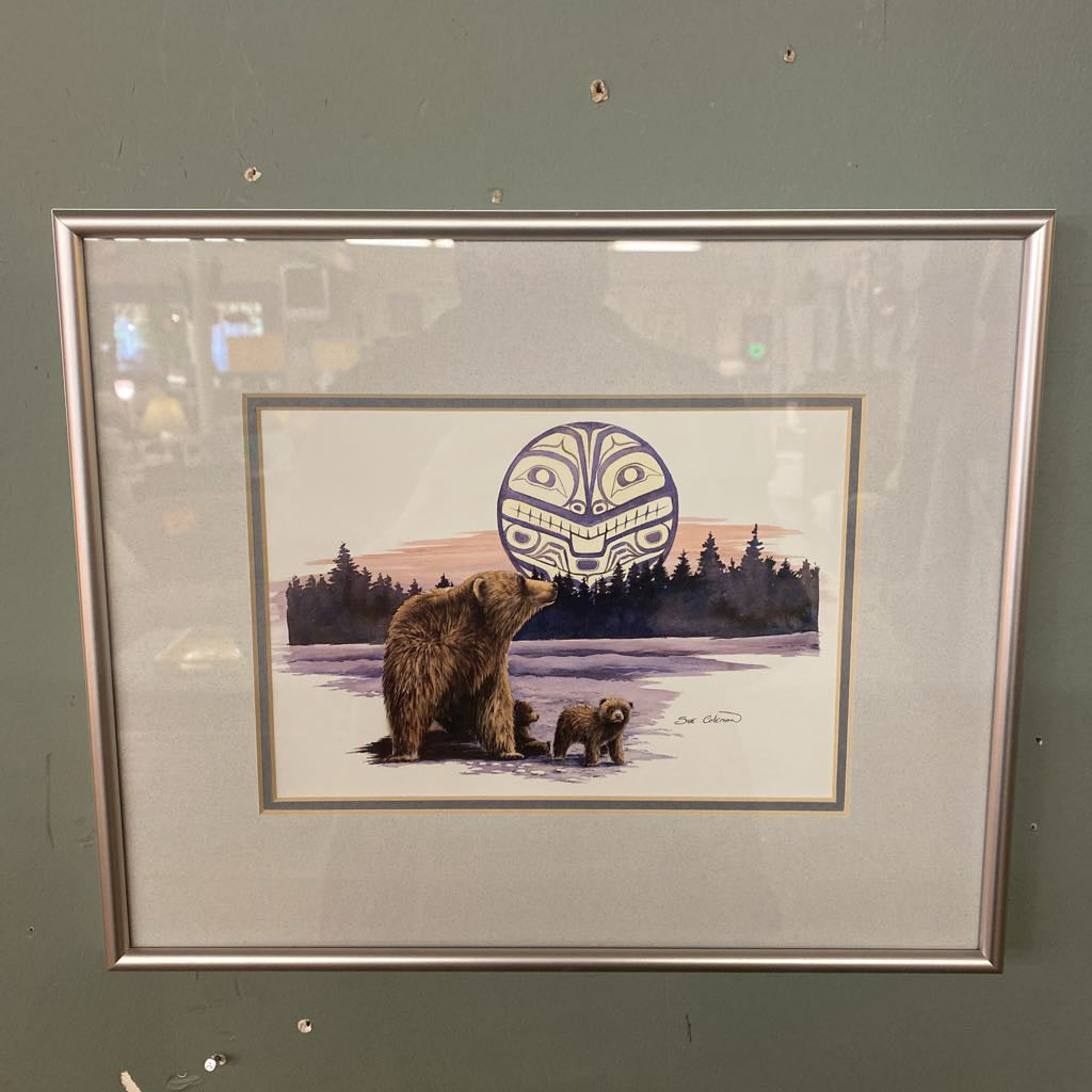 SUSAN J COLEMAN Bear Print