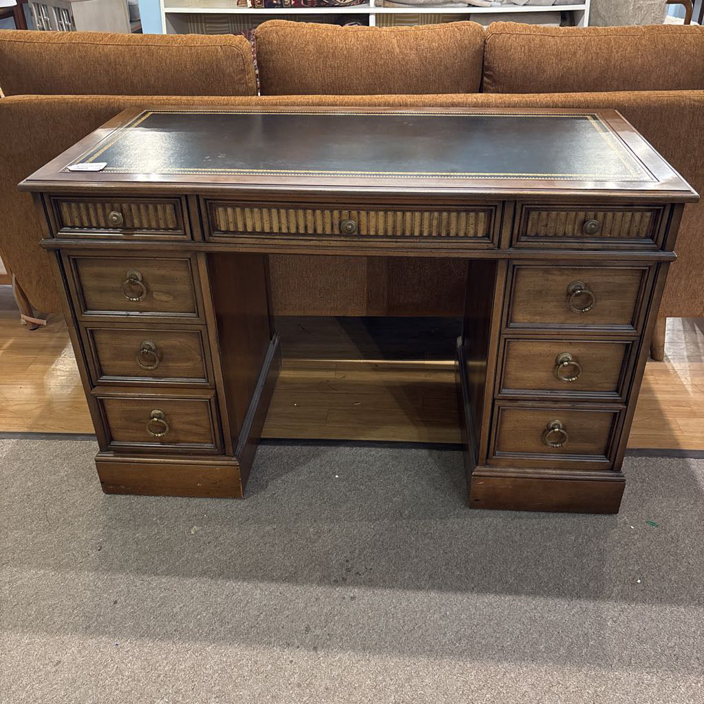 Contemporary Leather Top Desk C DESKS