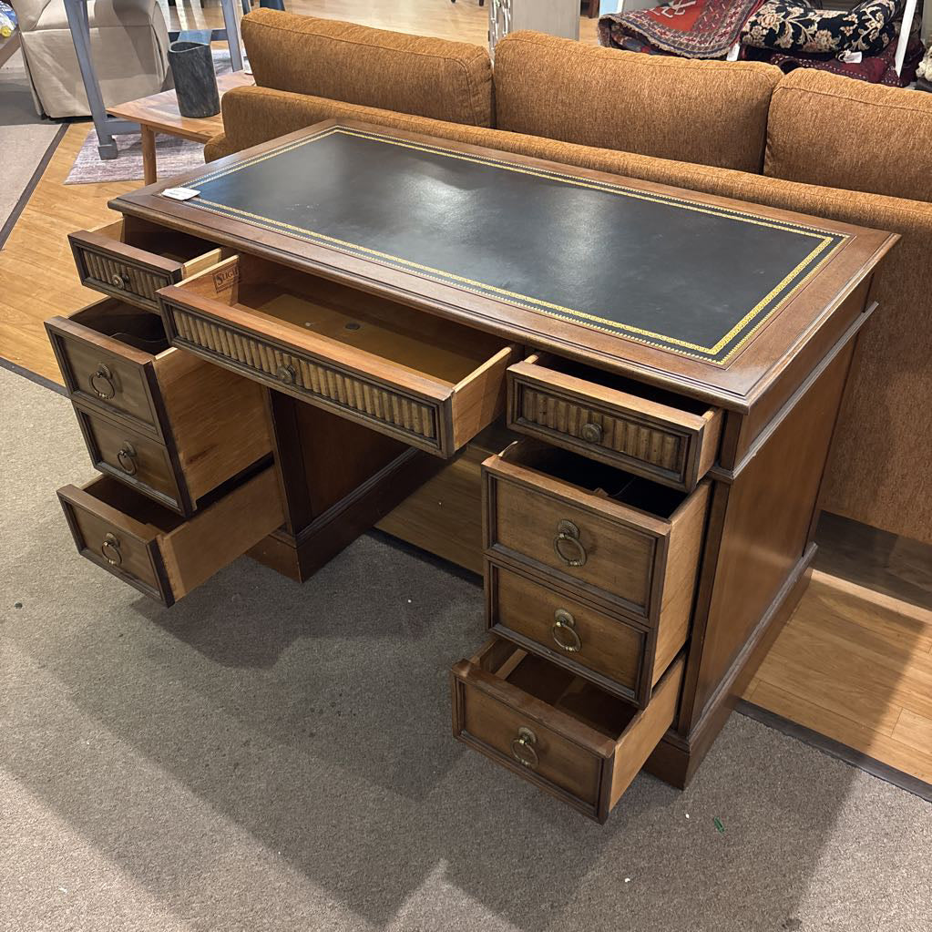 Contemporary Leather Top Desk C DESKS
