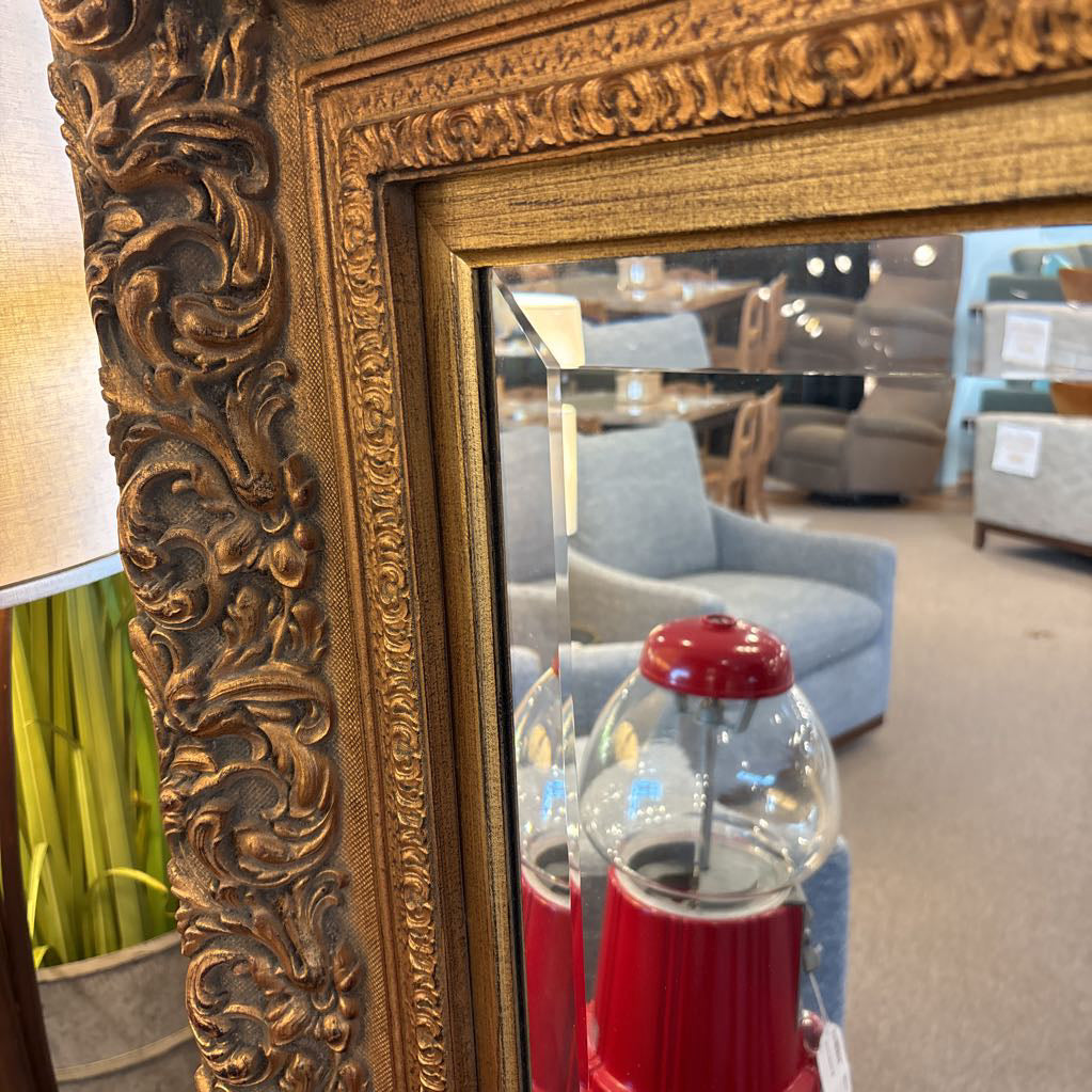 Large Ornate Gold Carved Mirror C MIRRORS