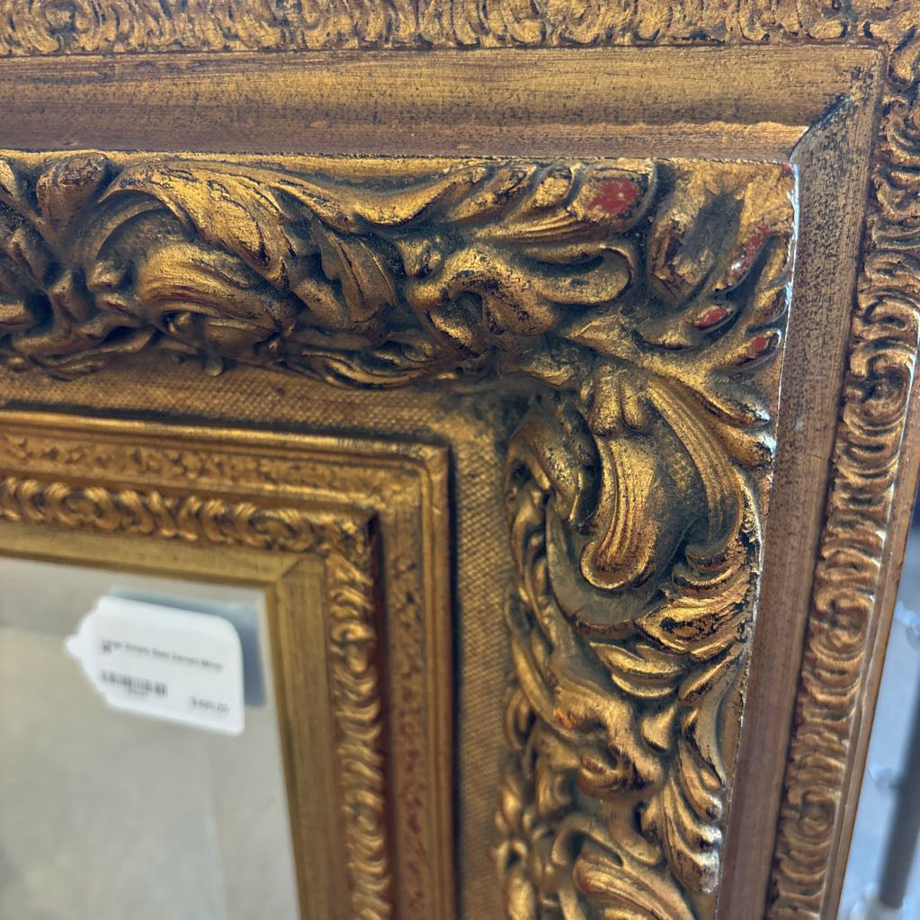 Large Ornate Gold Carved Mirror C MIRRORS
