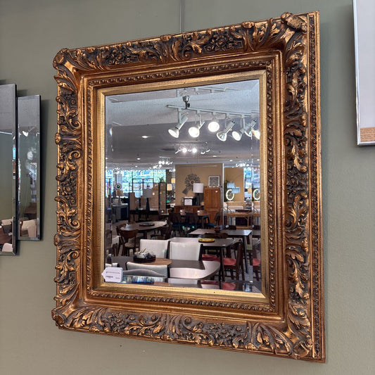Medium Ornate Gold Carved Mirror C MIRRORS