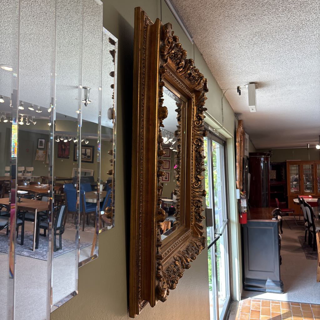 Medium Ornate Gold Carved Mirror C MIRRORS