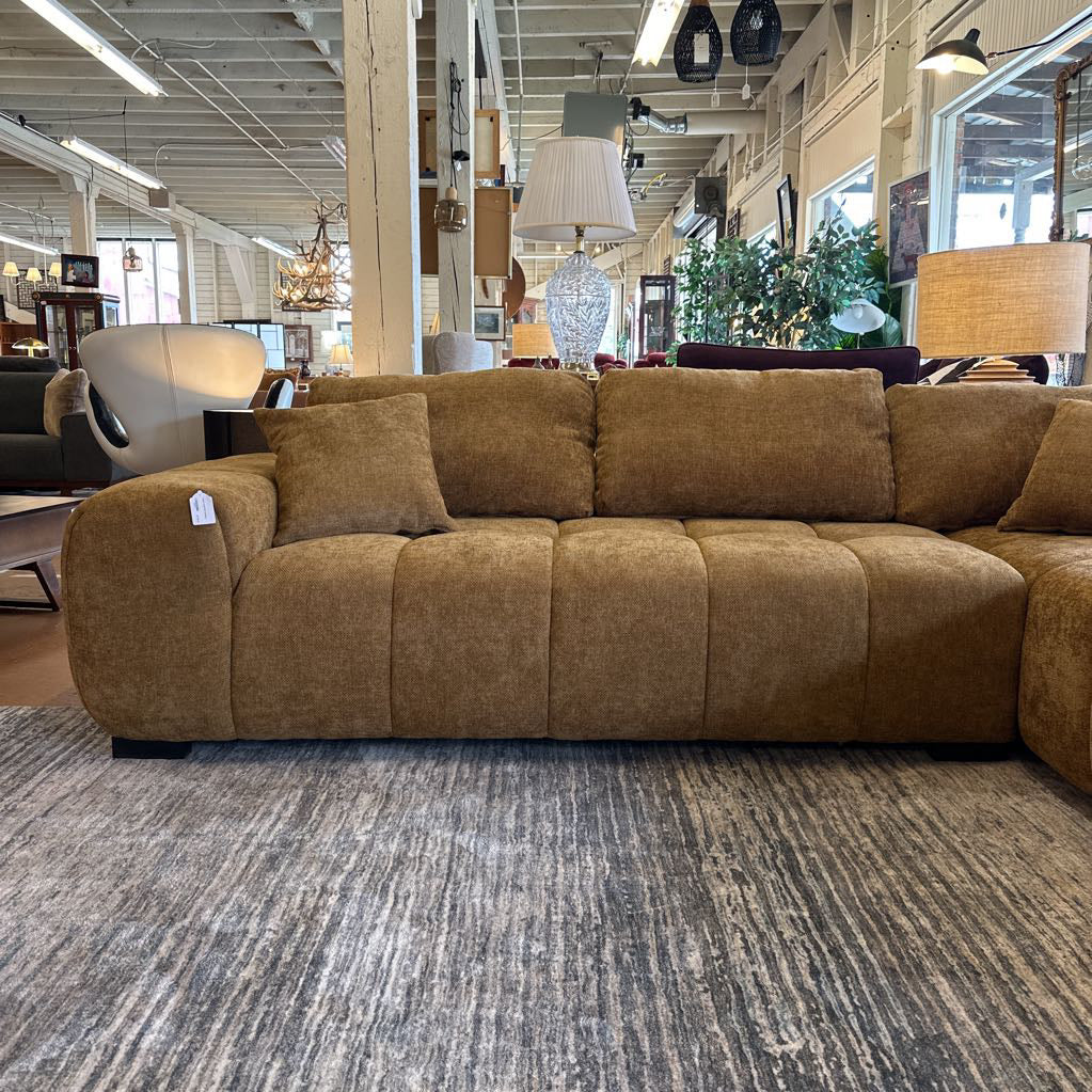 Amber Tufted RAF Sectional