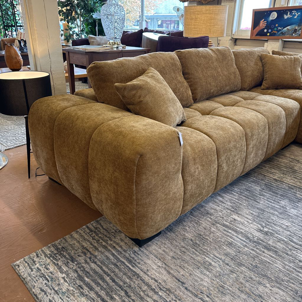 Amber Tufted RAF Sectional