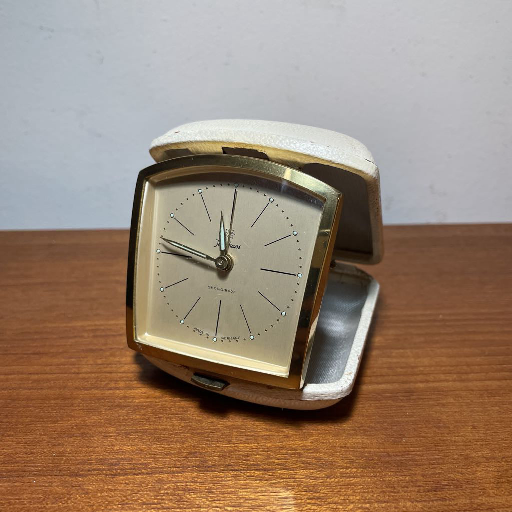 West German TravelAlarm Clock--Works UNIQUE FINDS