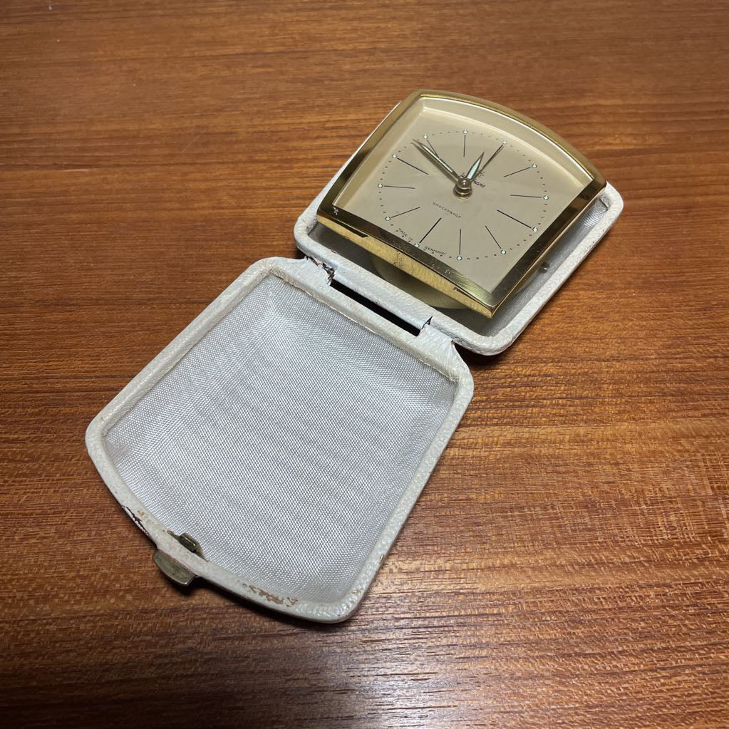 West German TravelAlarm Clock--Works UNIQUE FINDS