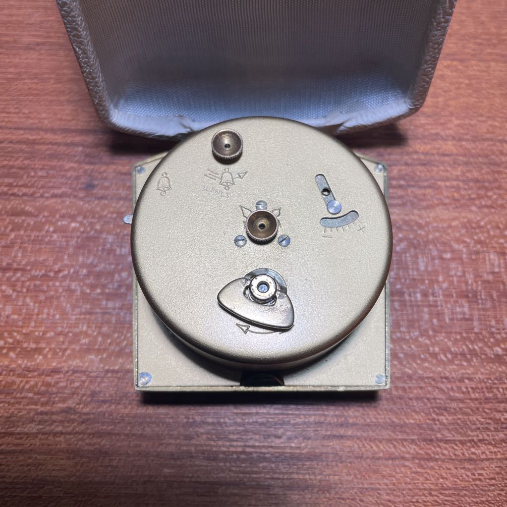West German TravelAlarm Clock--Works UNIQUE FINDS