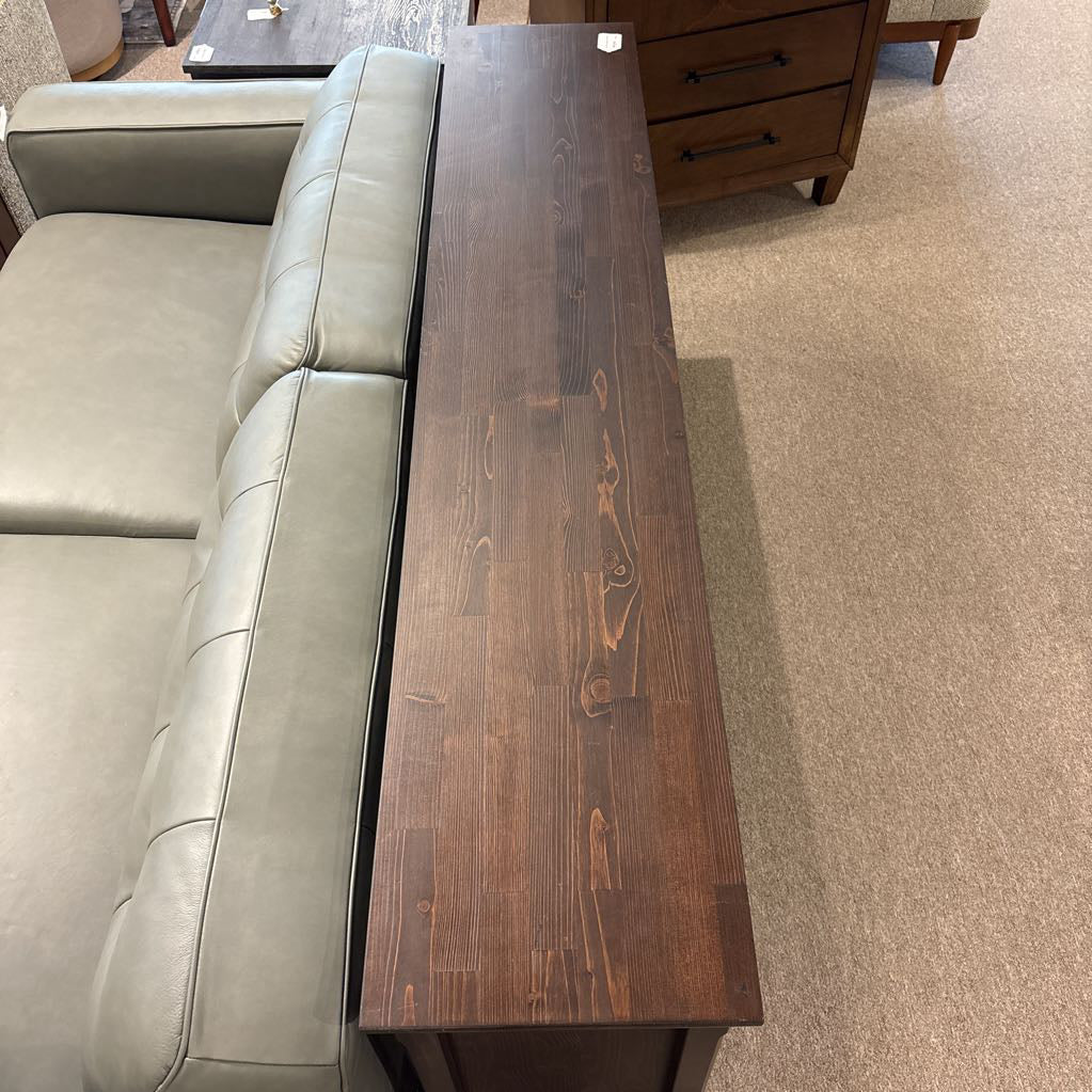 Solid Wood Cubby Low Shelf