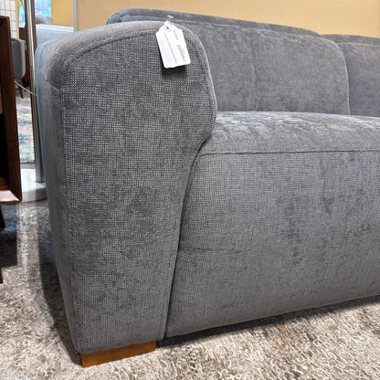 Dortmund Smoke Power Loveseat