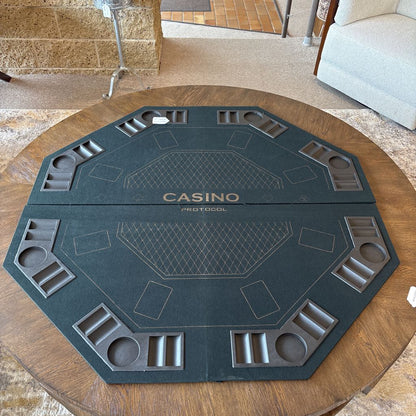 Foldable Octagonal Poker Table Top