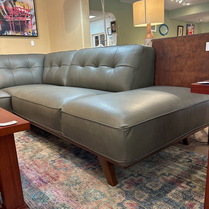 Odense Slate Leather RAF Sectional U SECTIONALS RAF