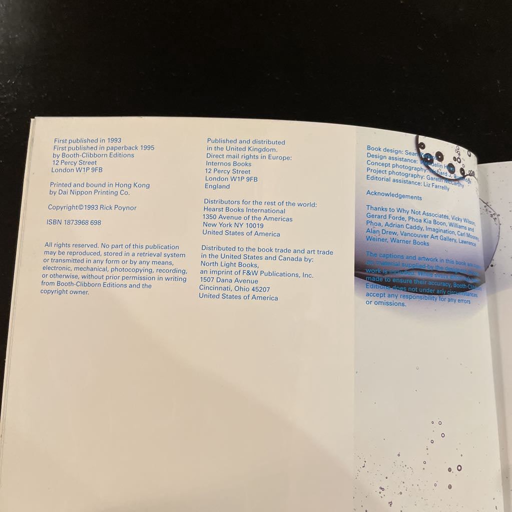 Rick Poynor, The Graphic Edge Book SMALLS