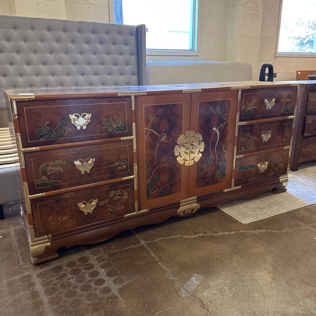 Chinoiserie Style Lowboy/Cradenza