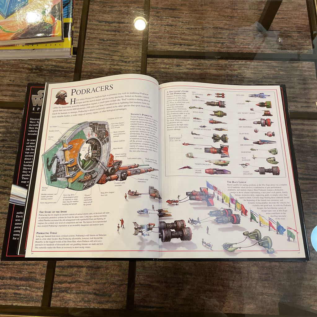 Star Wars Episode 1 Cross Sections Book