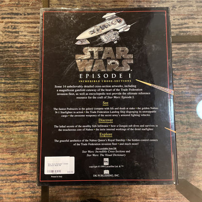 Star Wars Episode 1 Cross Sections Book