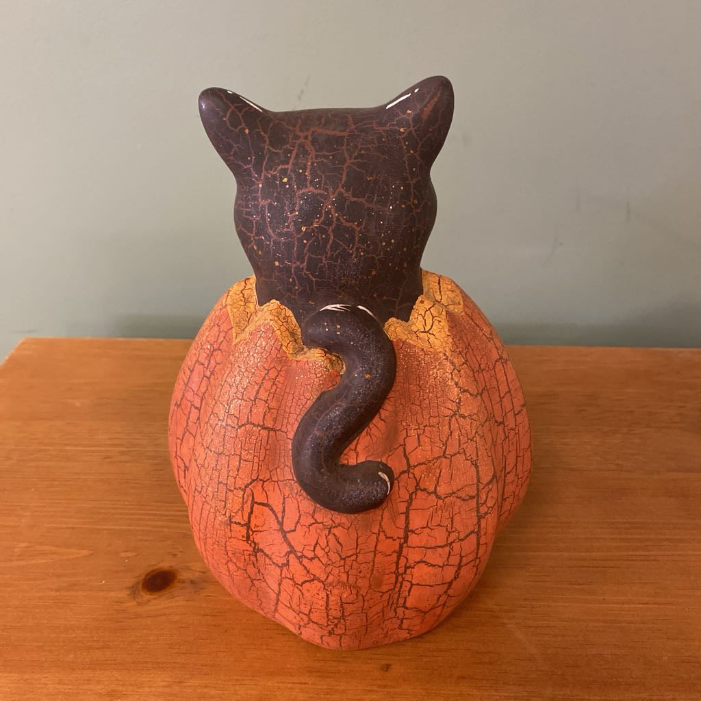 Retro Cat & JackOLantern Decor