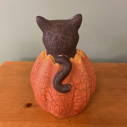 Retro Cat & JackOLantern Decor