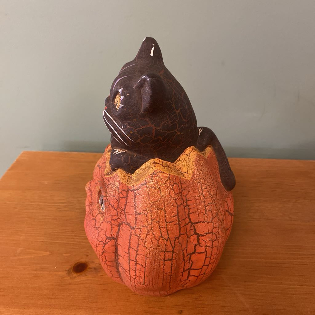 Retro Cat & JackOLantern Decor