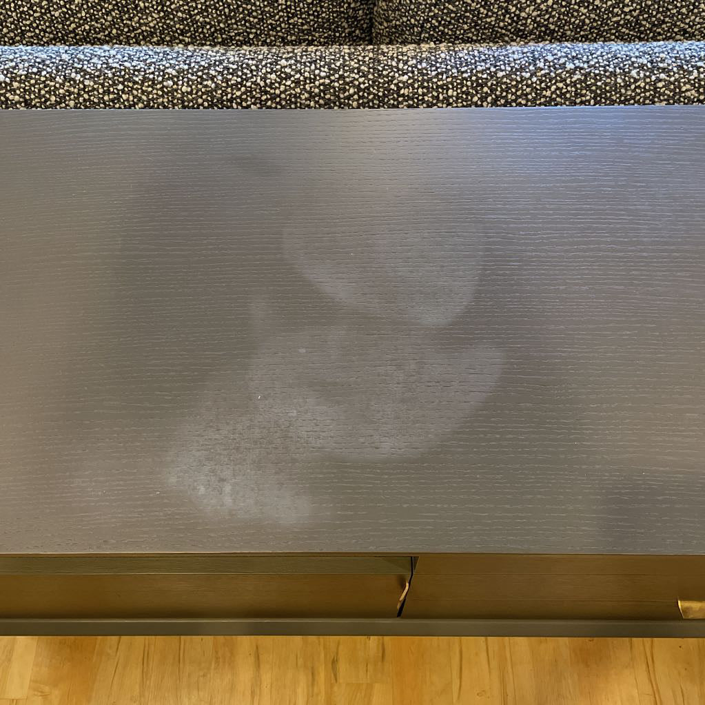 Blu Dot Dang Grey Perforated Front Contemporary Media Console