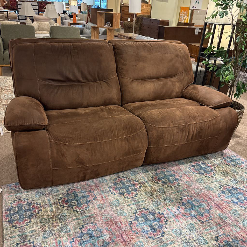 La-Z-Boy Suede Leather Power Recliner U SOFAS