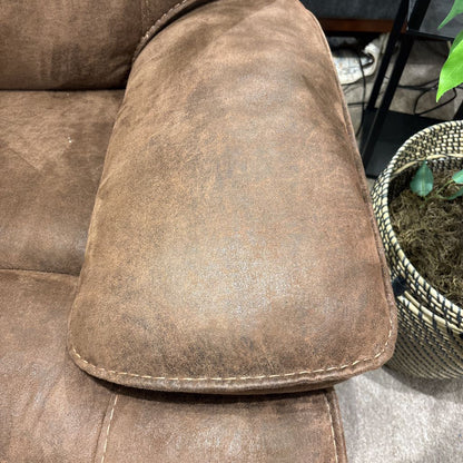 La-Z-Boy Suede Leather Power Recliner U SOFAS