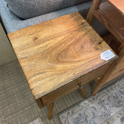 Rustic Hardwood Eifel Side Table