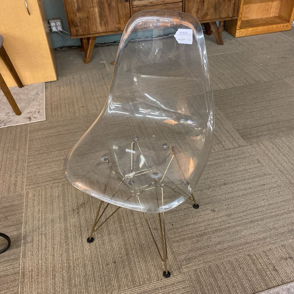 Acrylic Eifel Base Ghost Chair