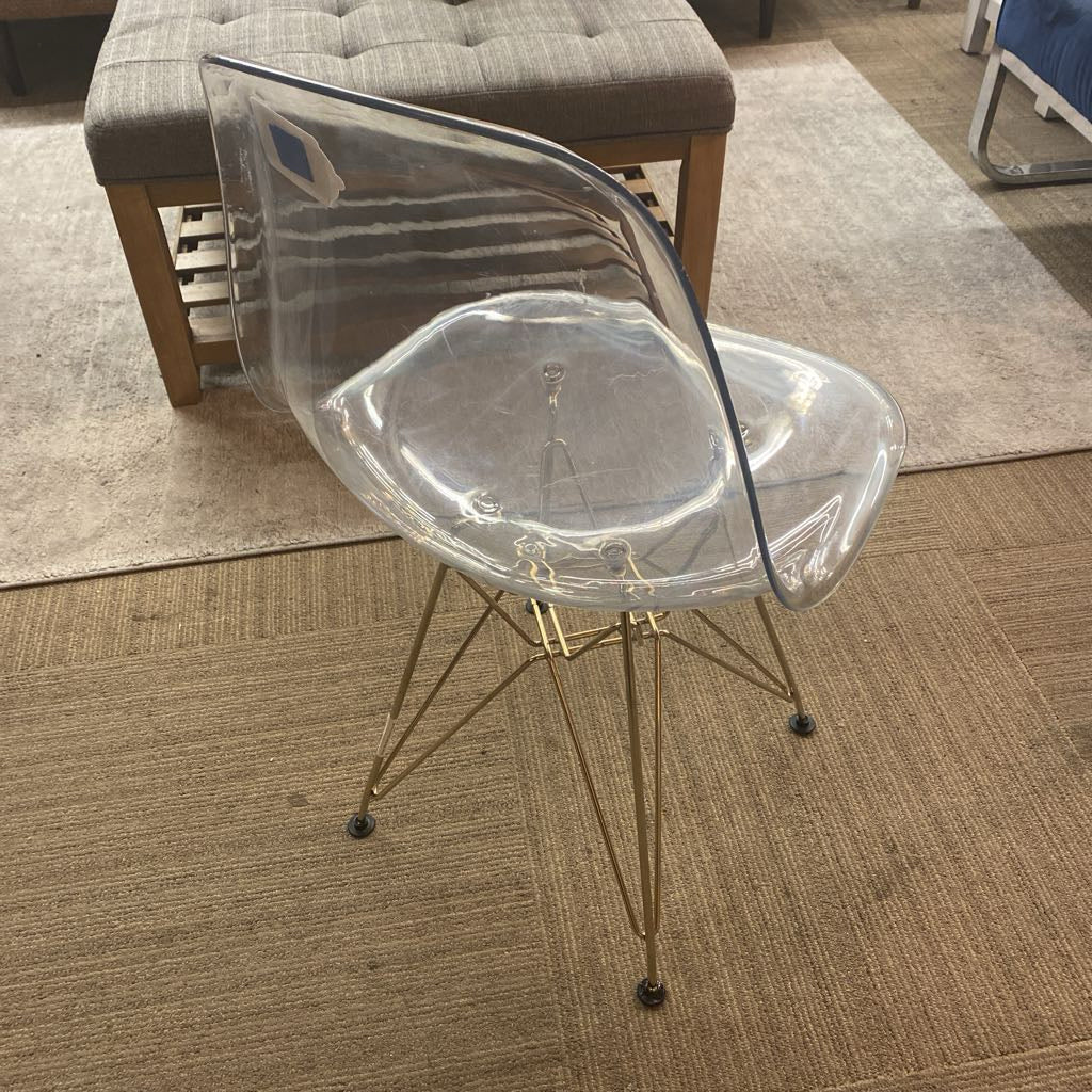 Acrylic Eifel Base Ghost Chair