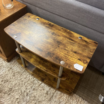 Three Tier Laminate Media Stand