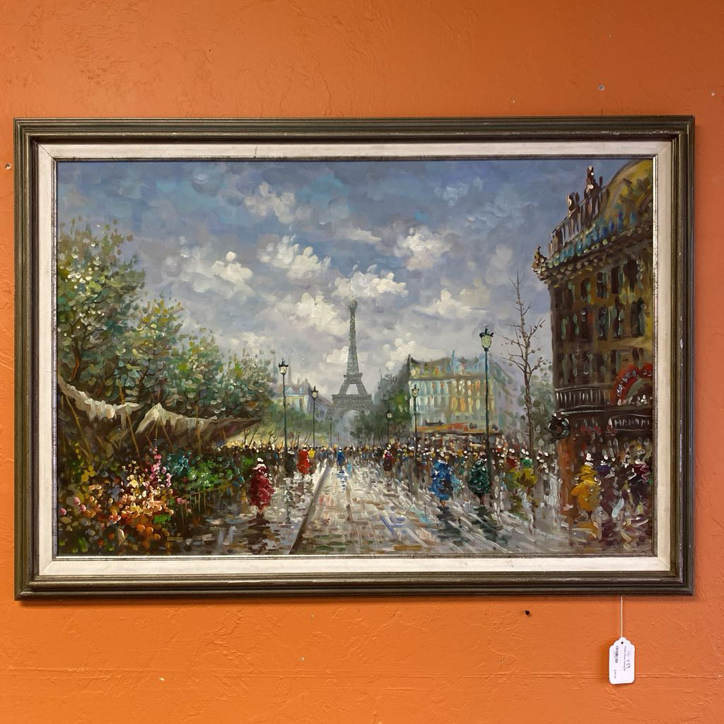 Parisian Scene Painting