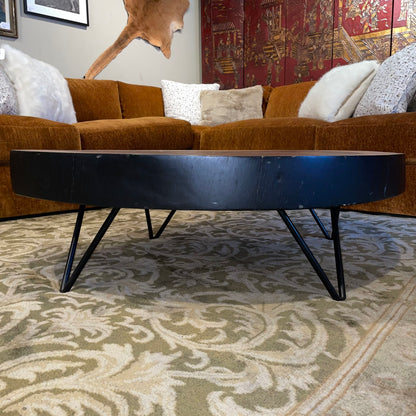 Tree Segment Style Pin Leg Cofee Table
