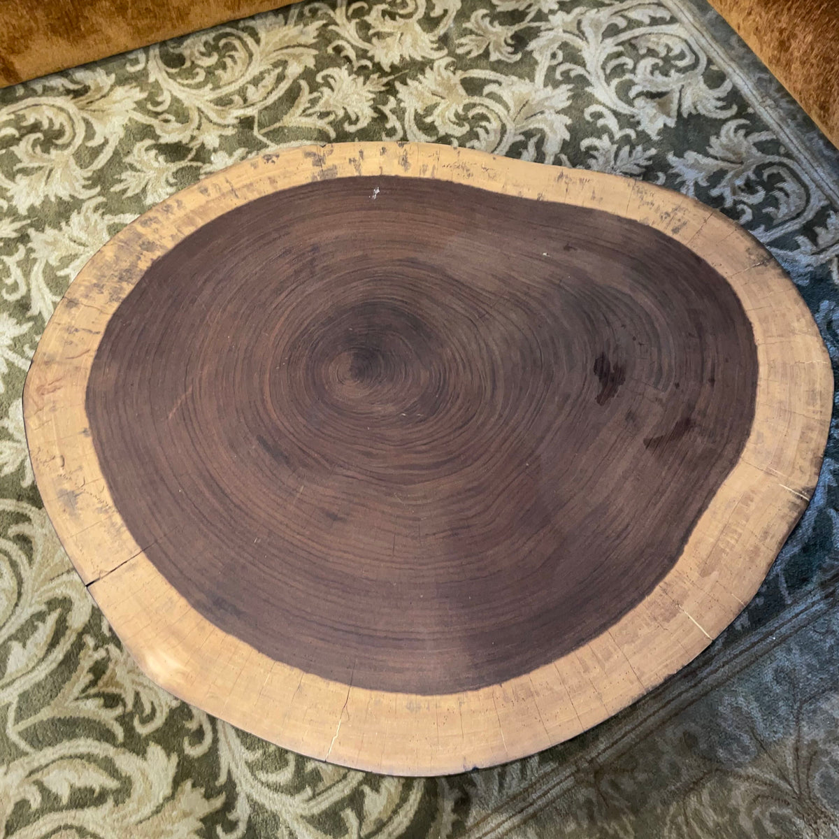 Tree Segment Style Pin Leg Cofee Table