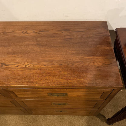 Henredon Campaign 6 Drawer Sideboard