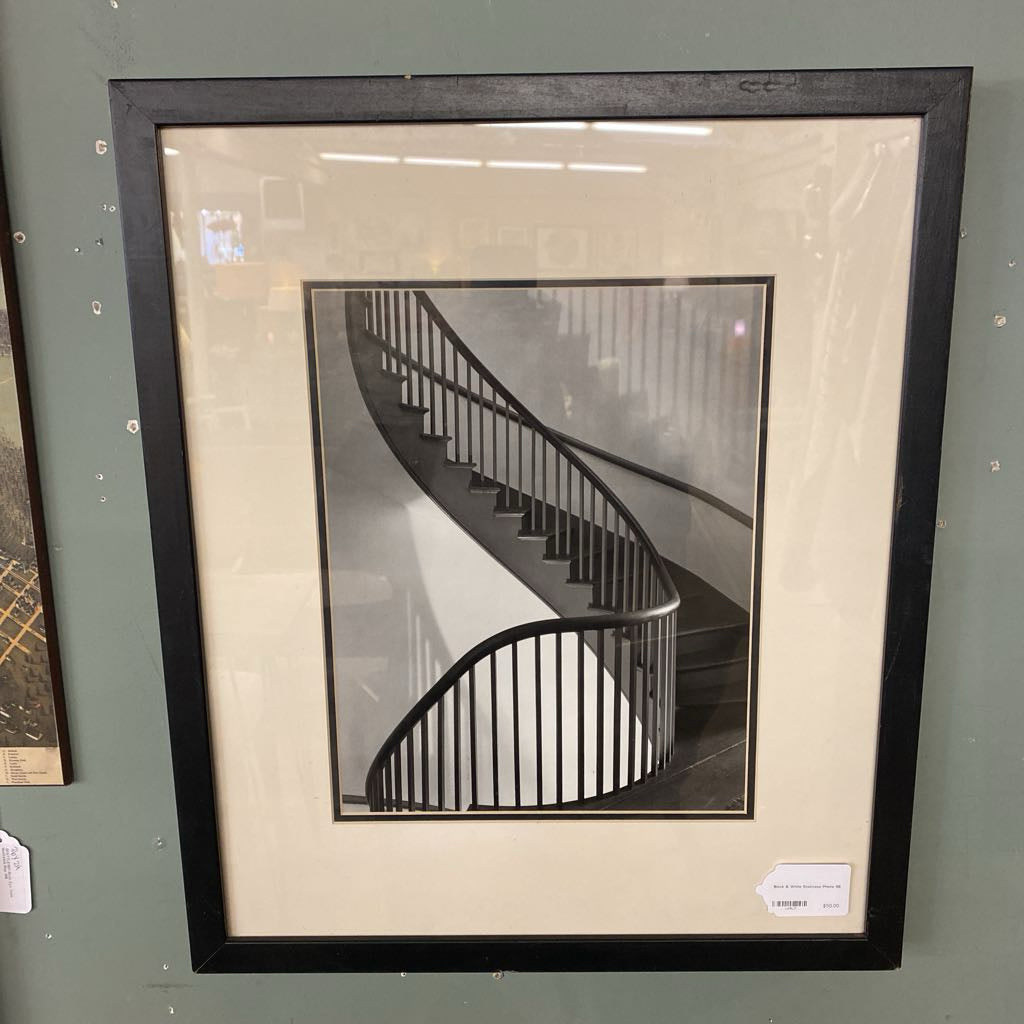 Black & White Staircase Photo