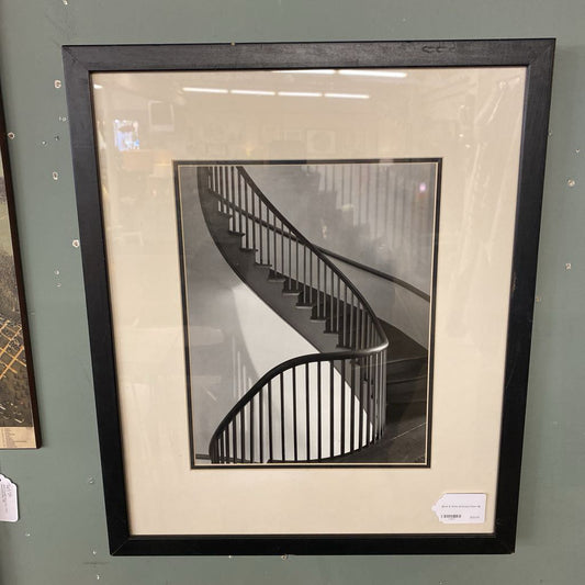 Black & White Staircase Photo ART