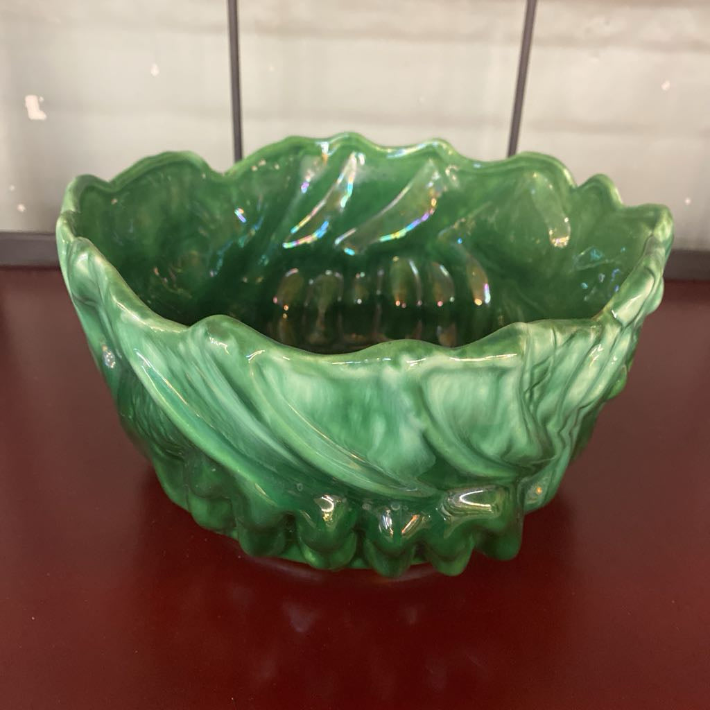 Vintage Green ROYAL HAEGER Cabbage Bowl