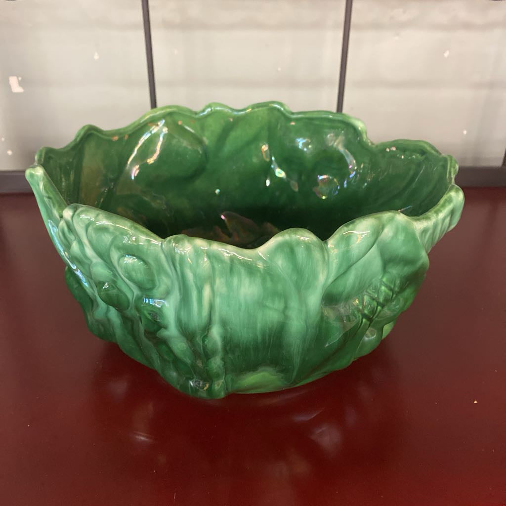 Vintage Green ROYAL HAEGER Cabbage Bowl