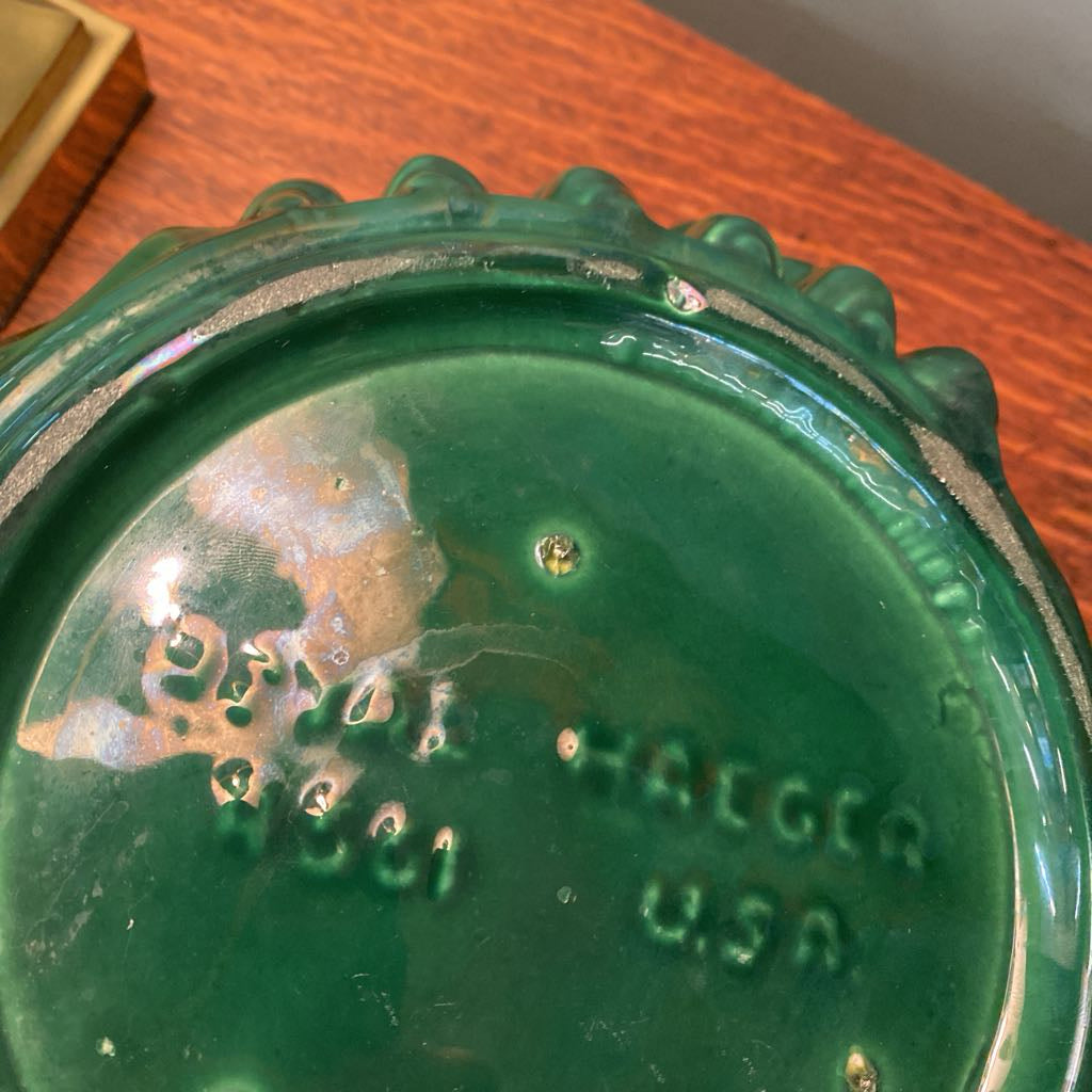 Vintage Green ROYAL HAEGER Cabbage Bowl