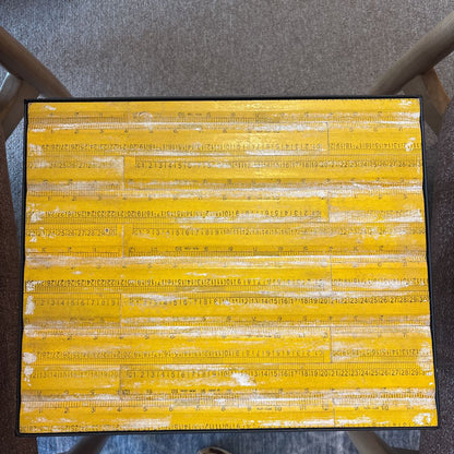 Ruler Top Metal Side Table C SIDE TABLES