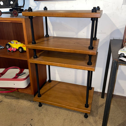 4 Tier Industrial Adjustable Open Shelving